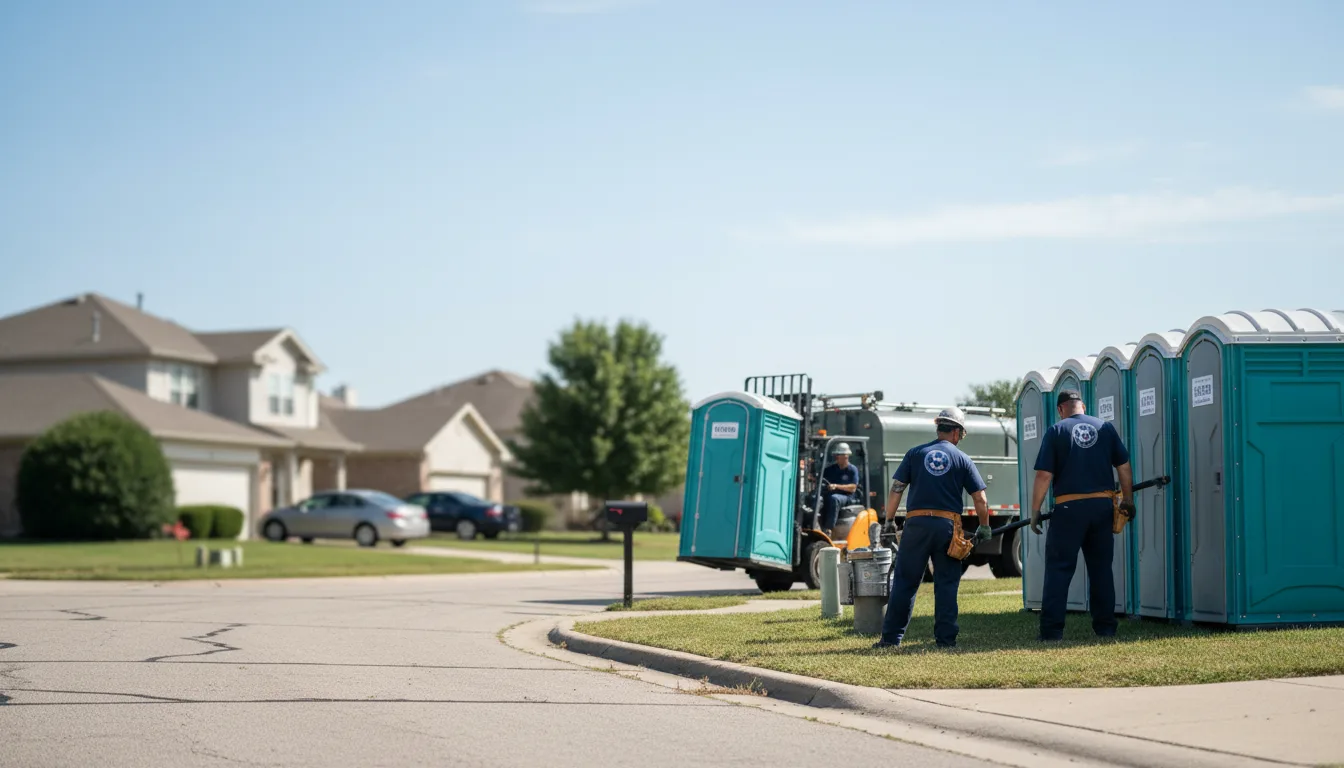 Porta Potty Rental in Maryneal, TX near me